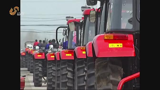 山东新闻联播播发《山东：春耕进入大马力农机“重装”时代》