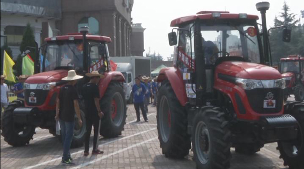 2015五征·中国农机手大赛中原省际联赛在合肥举行