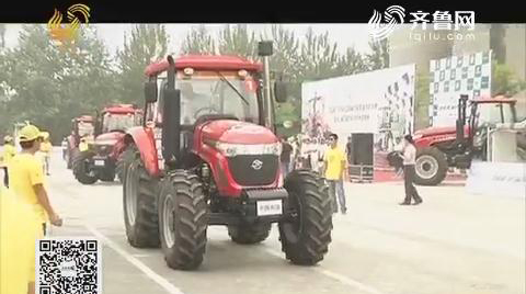 山东农科频道《乡村季风》栏目播发农机手大赛新闻